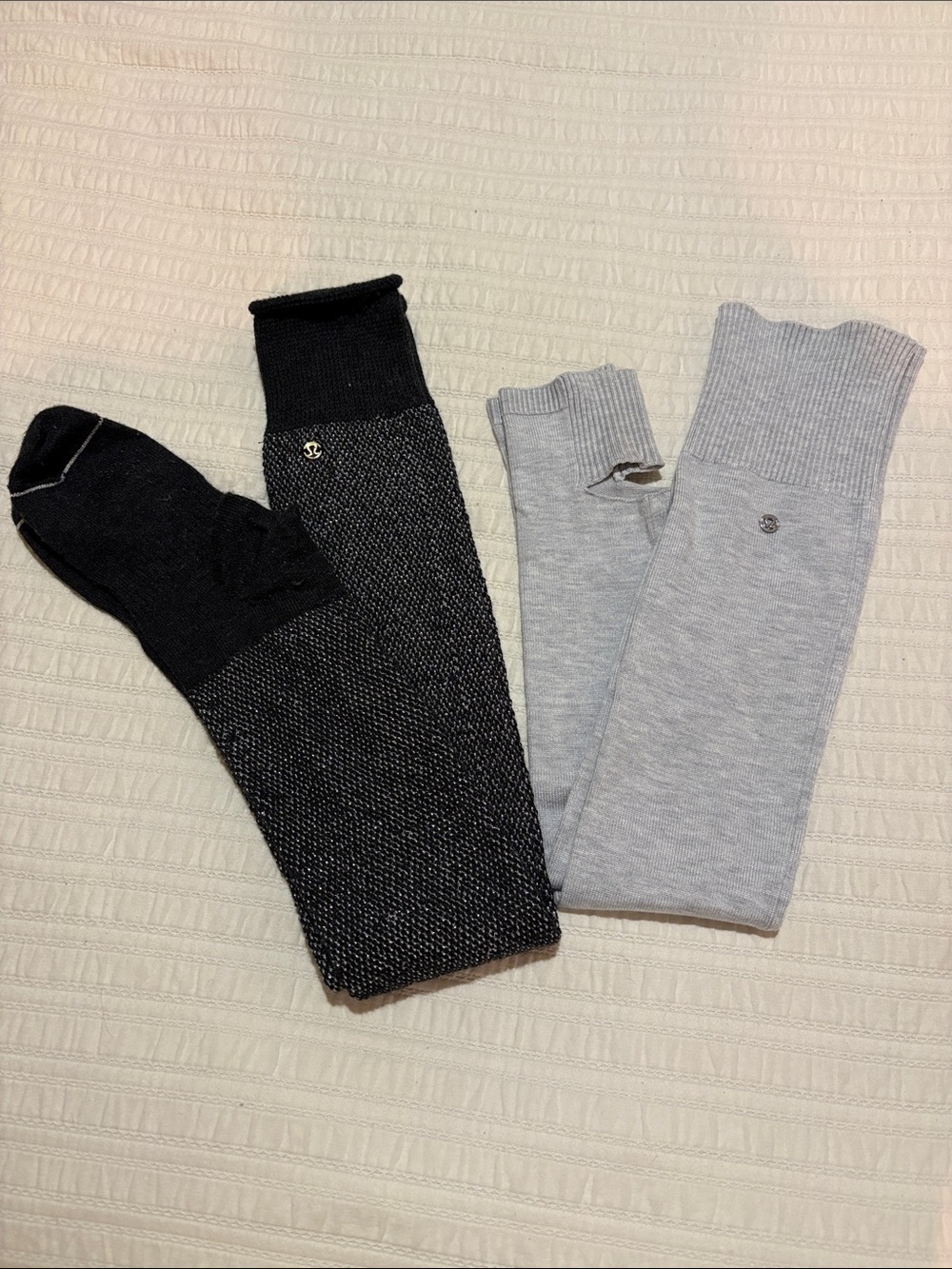 vintage Lululemon leg warmers socks